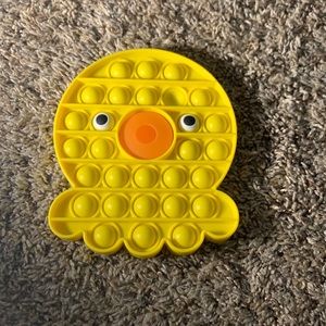 yellow octopus pop it